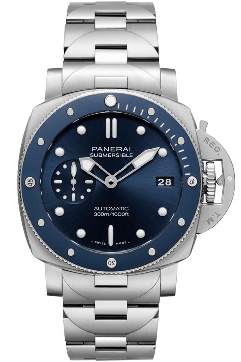 panerai submersible blu notte pam01068|Panerai Submersible PAM 2068 42mm Automatic .